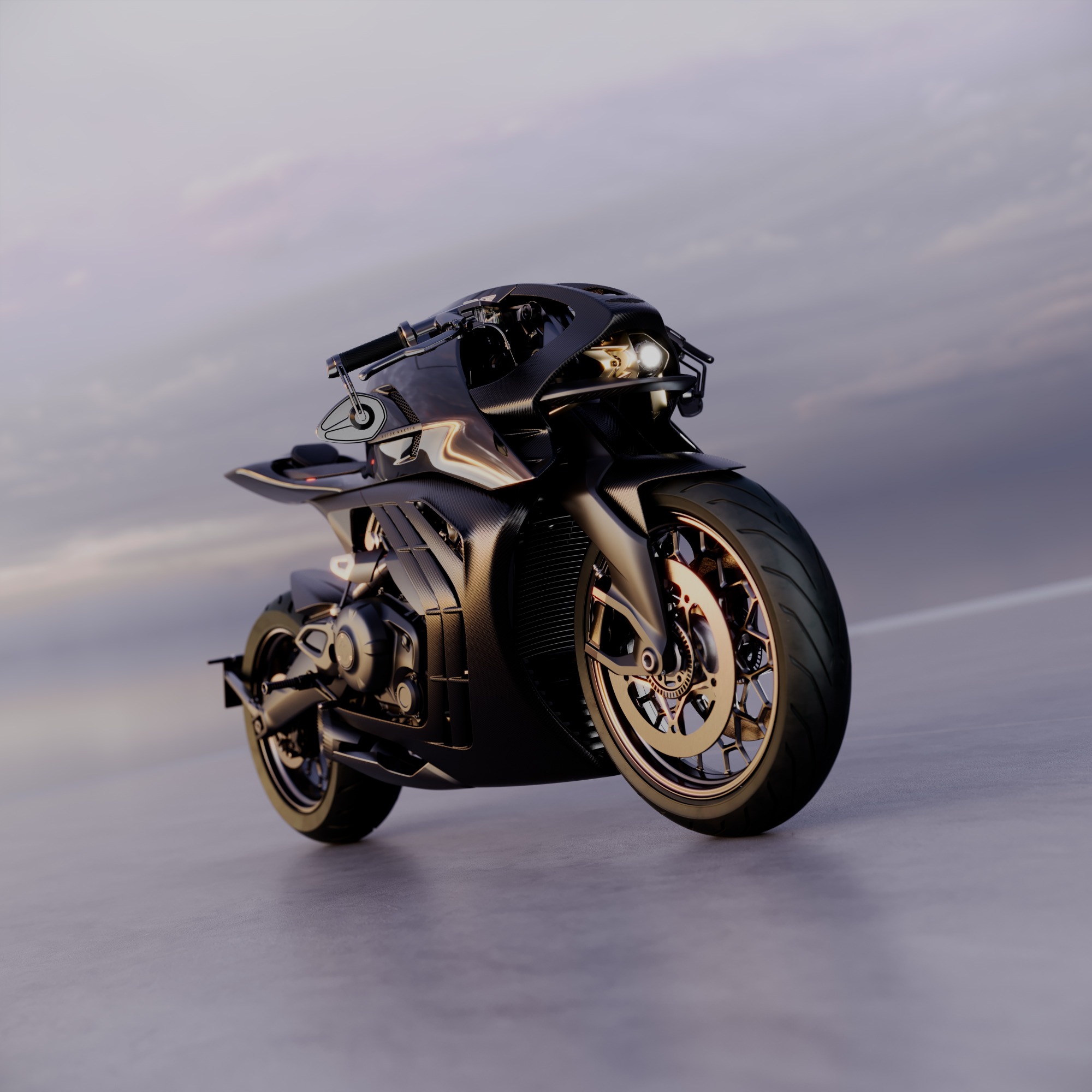 ASTON MARTIN TAKES TO THE ROAD WITH TWO WHEELS