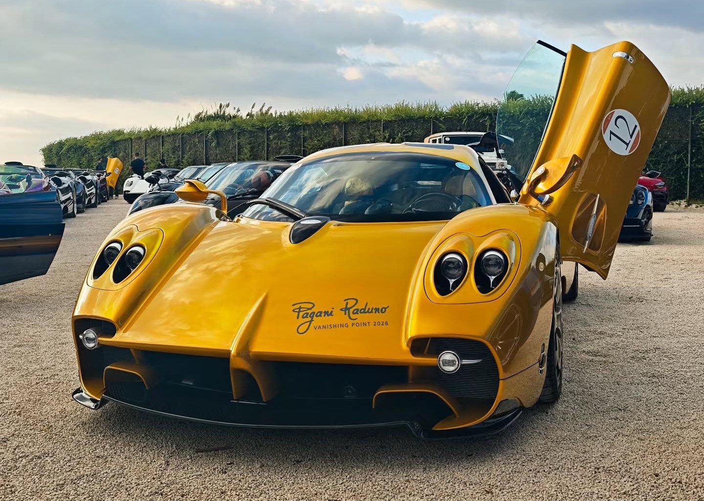 THIS PAGANI HAS REAL PIECES OF GOLD AND MOON ROCK