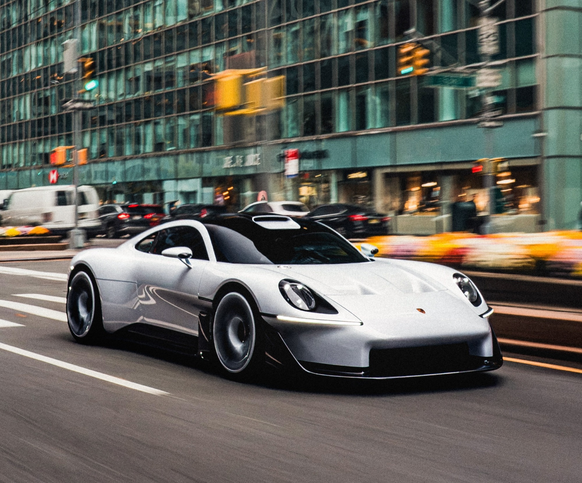 PORSCHE JUST TOOK THE MISSION S ONTO THE STREETS OF NEW YORK CITY